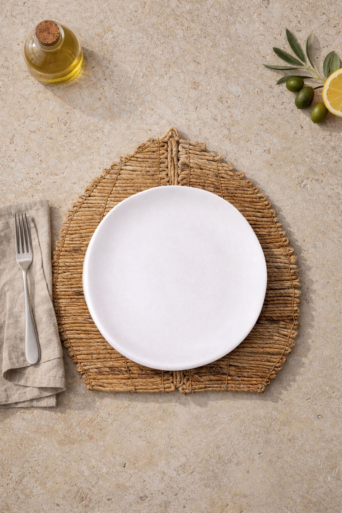 Leaf Shape Placemat