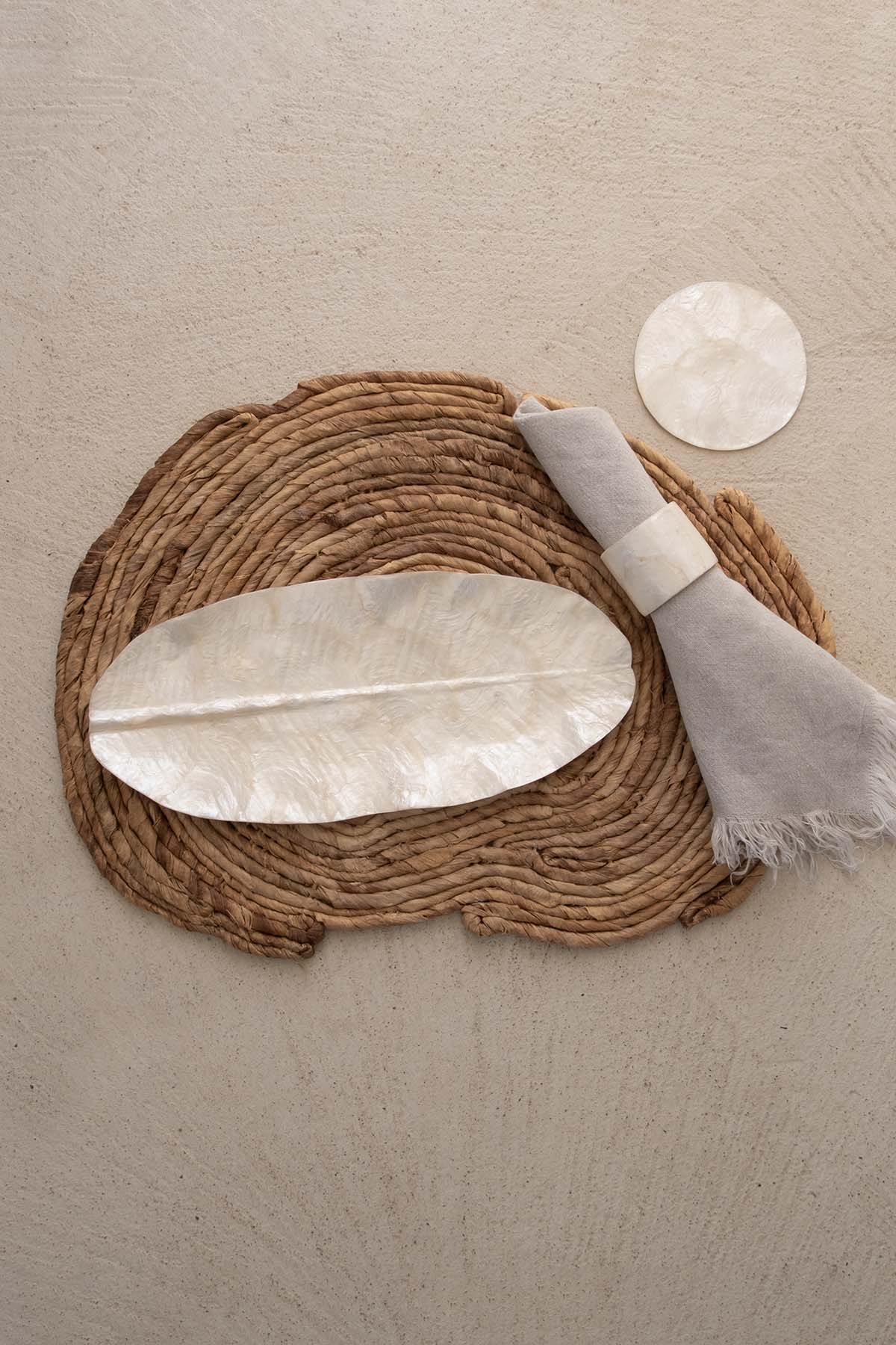 Capiz Napkin Ring