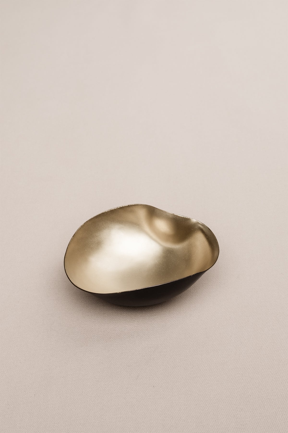Asymmetrical Brass Decorative Object 9x8x3 cm