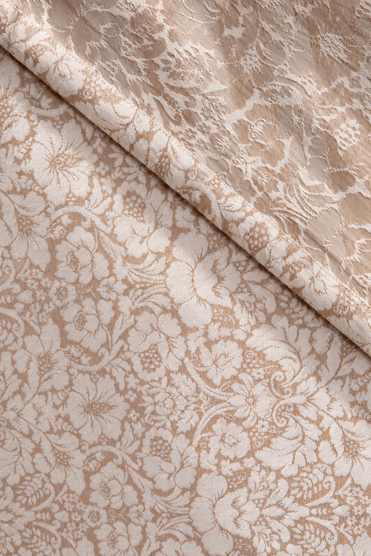 Floral Jacquard Bedspread and Sham Set