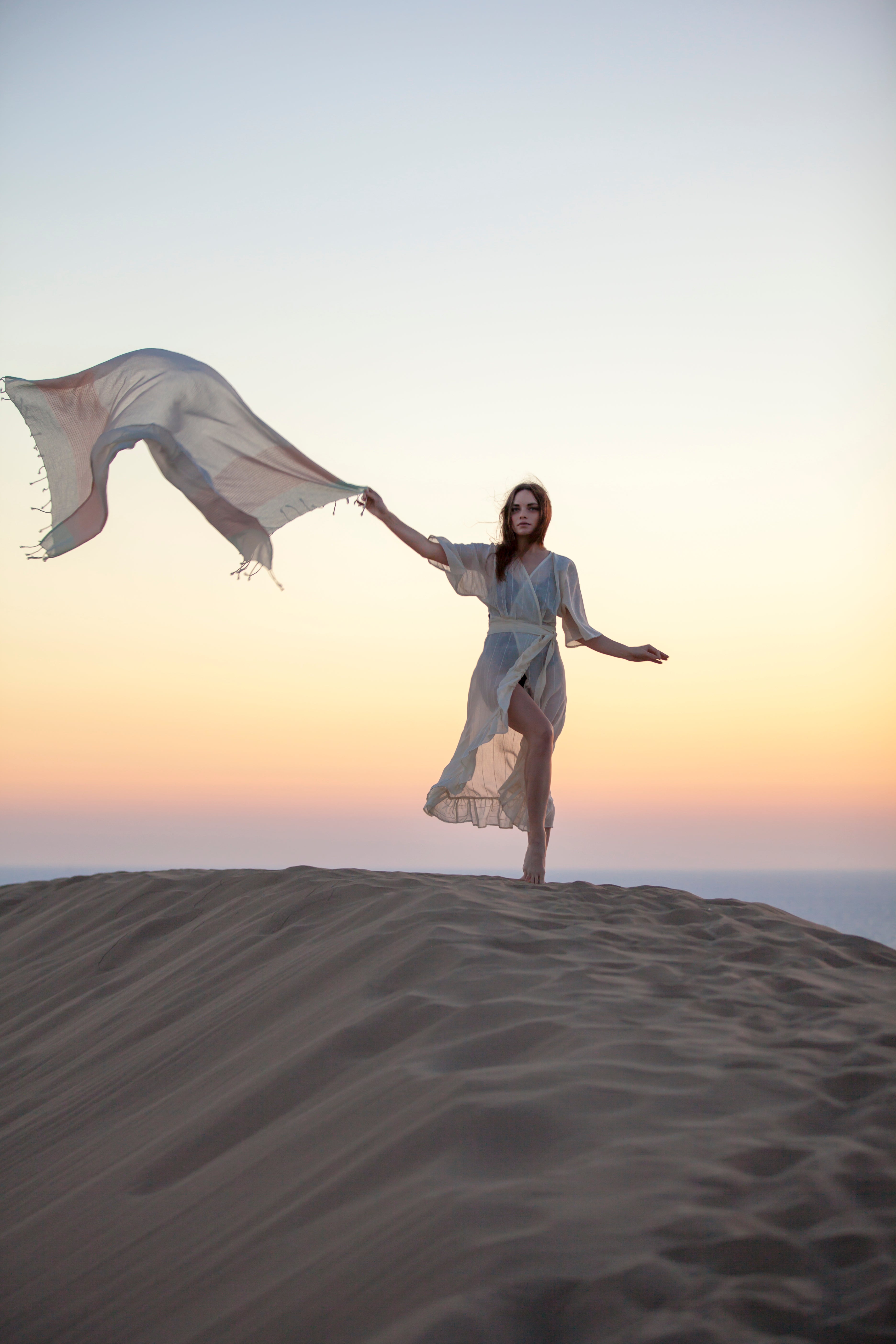 Frilled Dress Cream