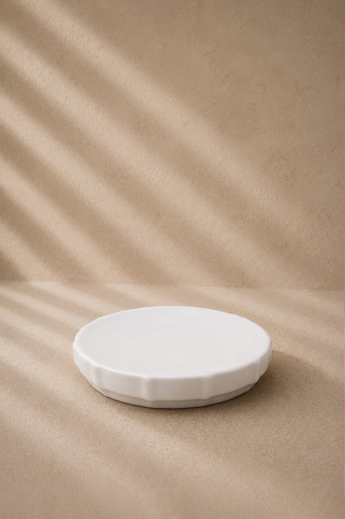 Ivory Stoneware Bathroom Set