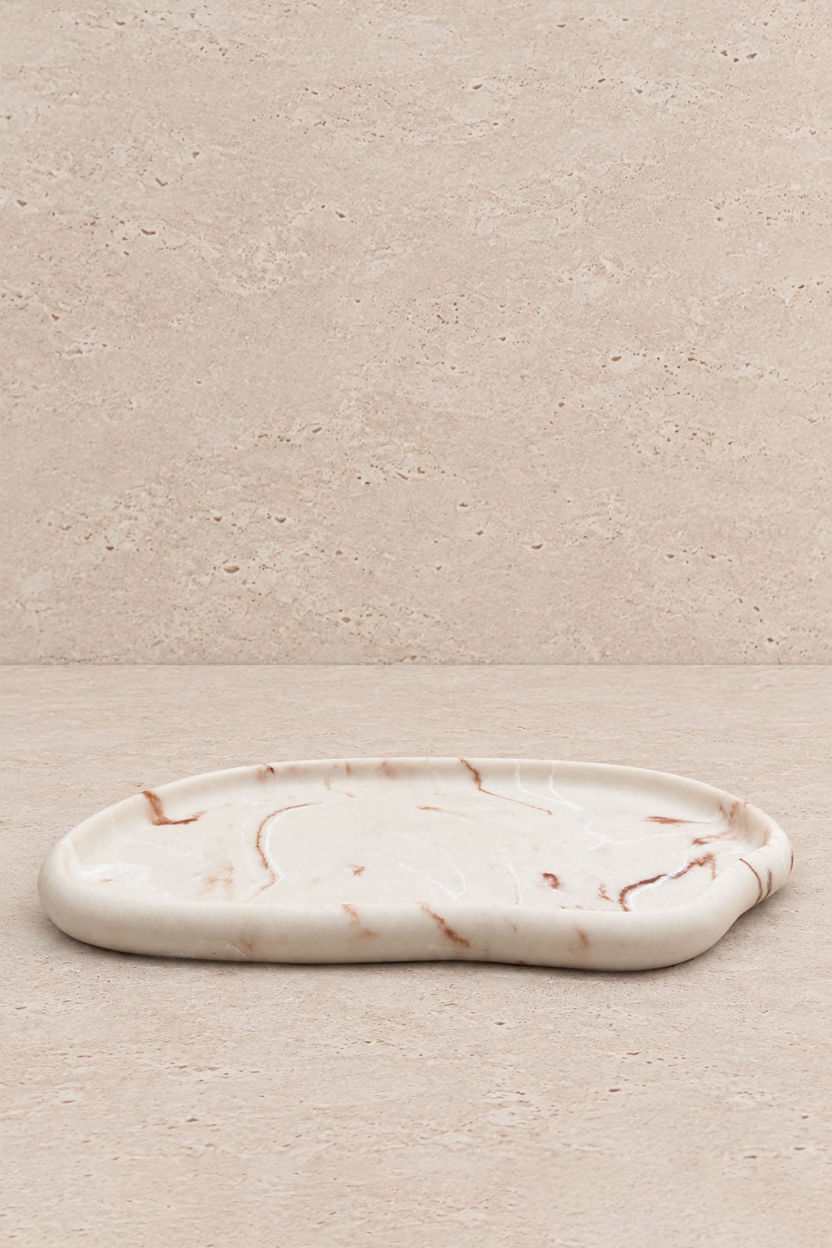 Marble Effect Polyresin Bath Tray