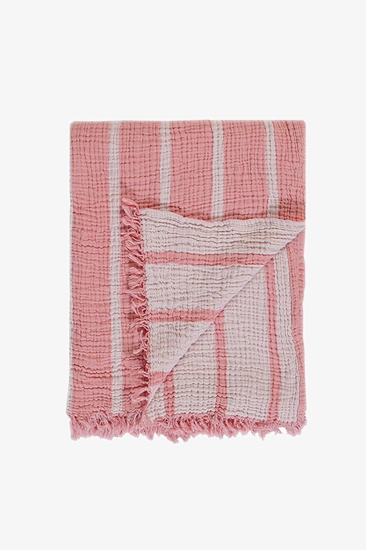 Cocoon Stripe Throw Canyon