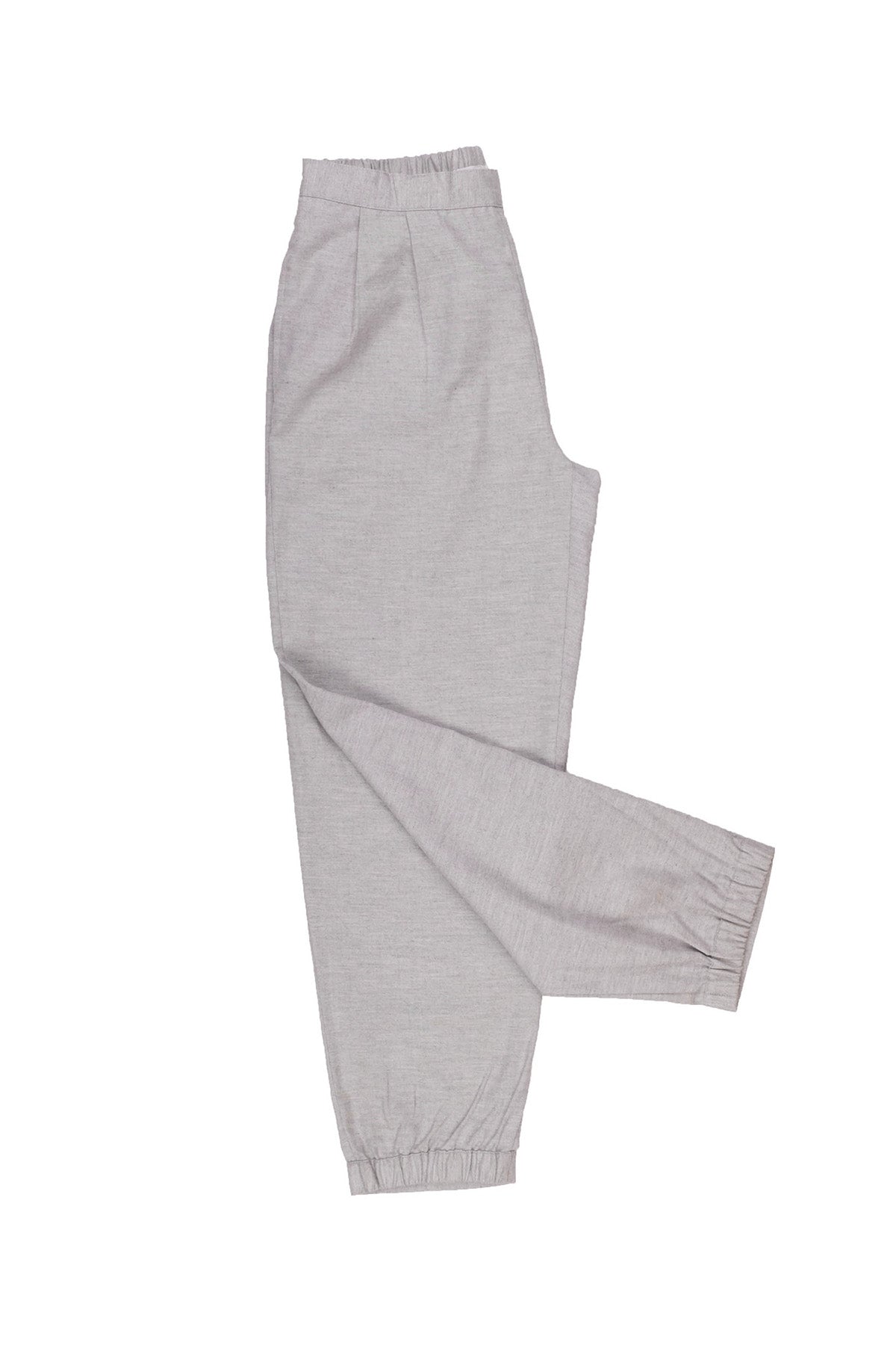 Flannel Pants Grey Melange