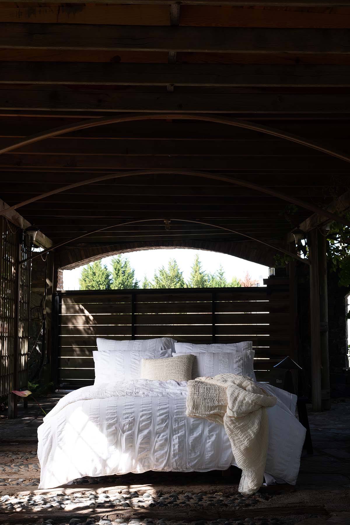 Agena Hemp Bed Cover
