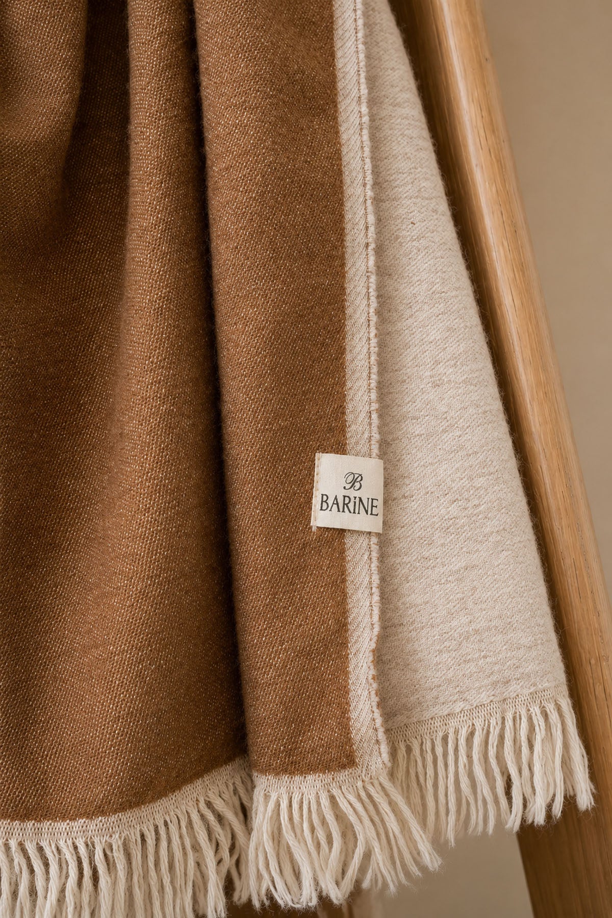 Avior Wool Blend Throw Blanket