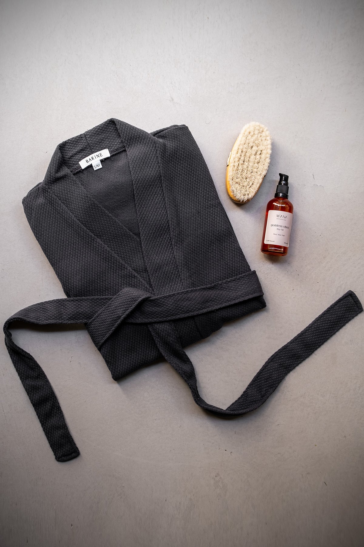 Baklava Bornoz Antrasit