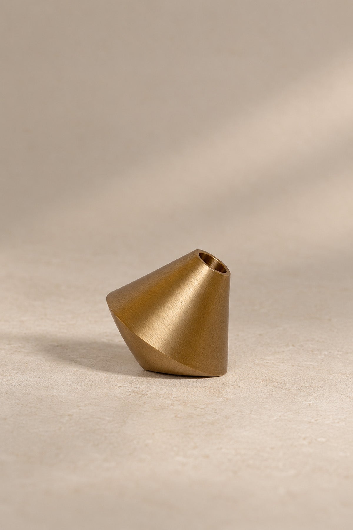 Balance Brass Incense Holder Gold