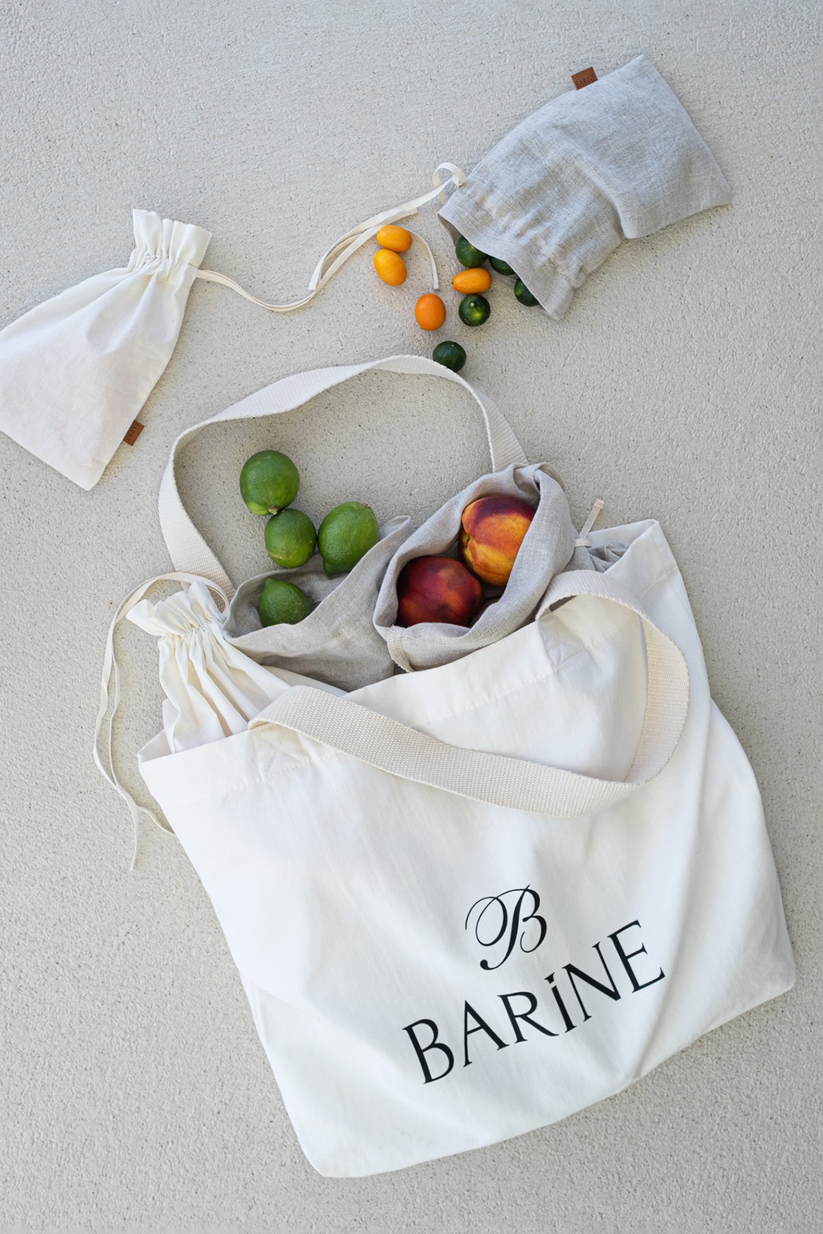 Barine Baskılı Tote Bez Çanta