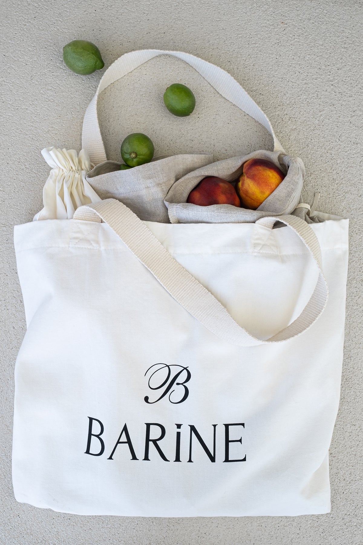 Barine Baskılı Tote Bez Çanta