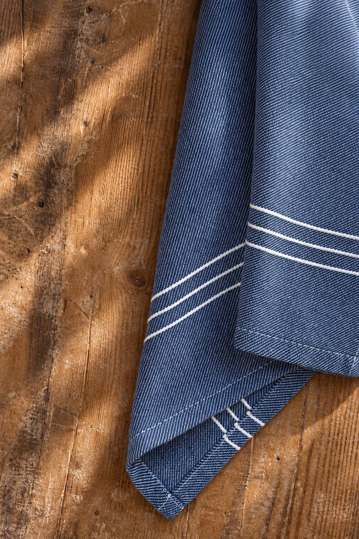 Bon Kitchen Towel Set Of 2 Indigo