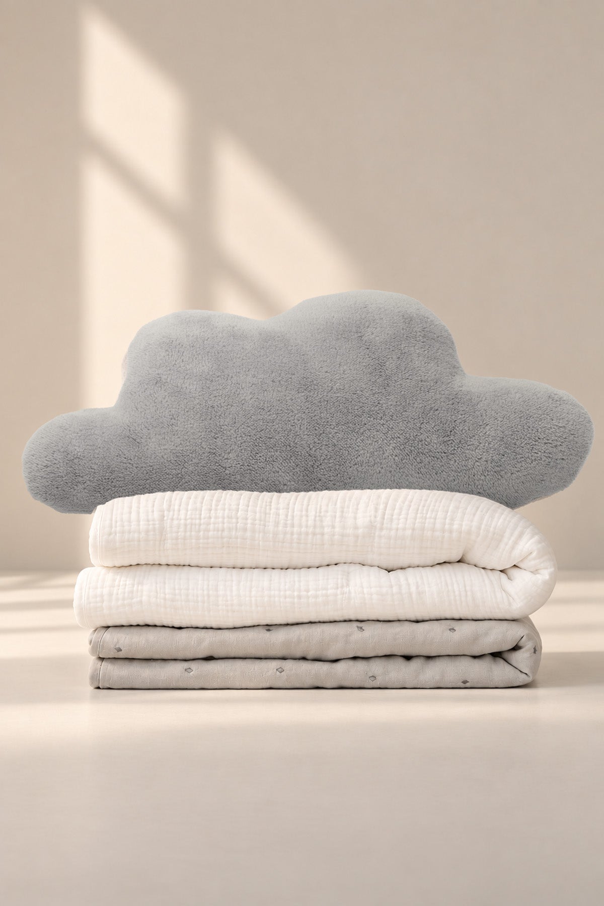 Cloud Fleece Cushion Lt.Grey