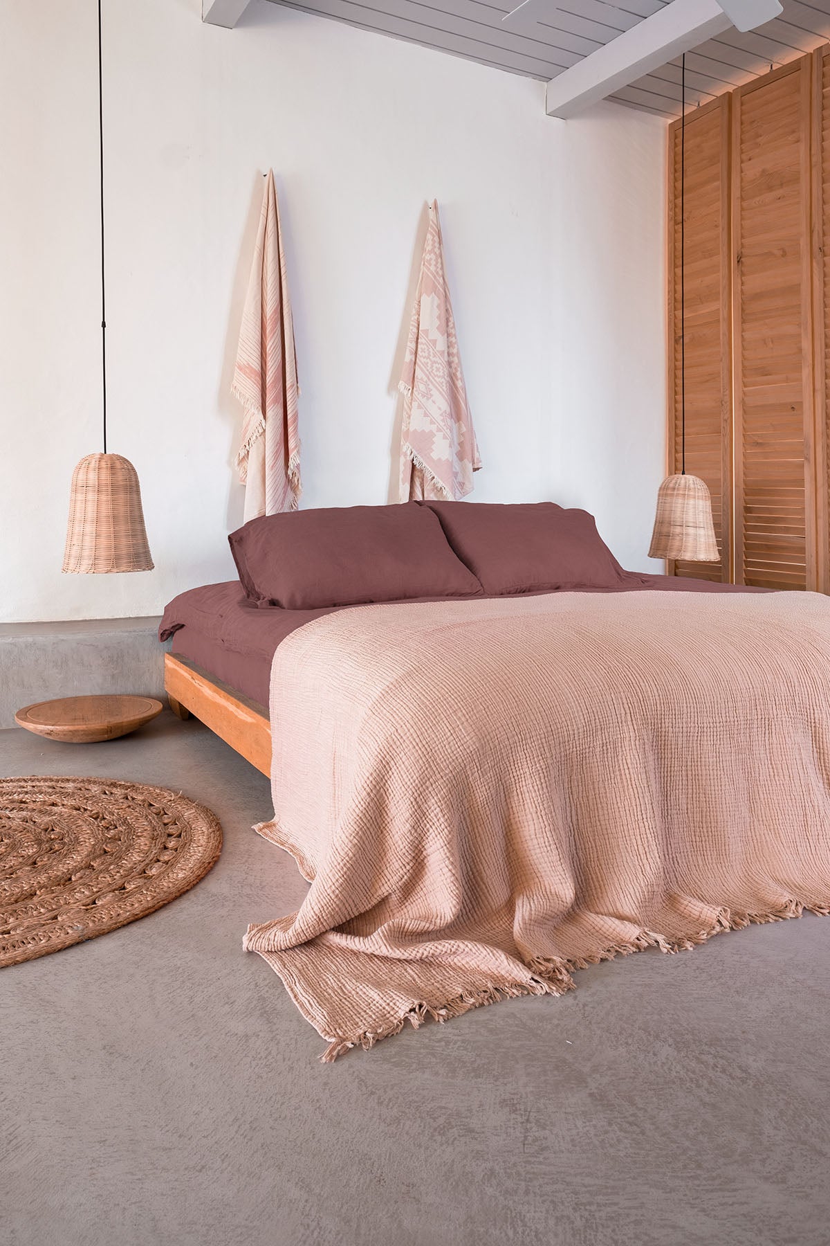 Cocoon Bed Cover Canyon/Sand Dolar