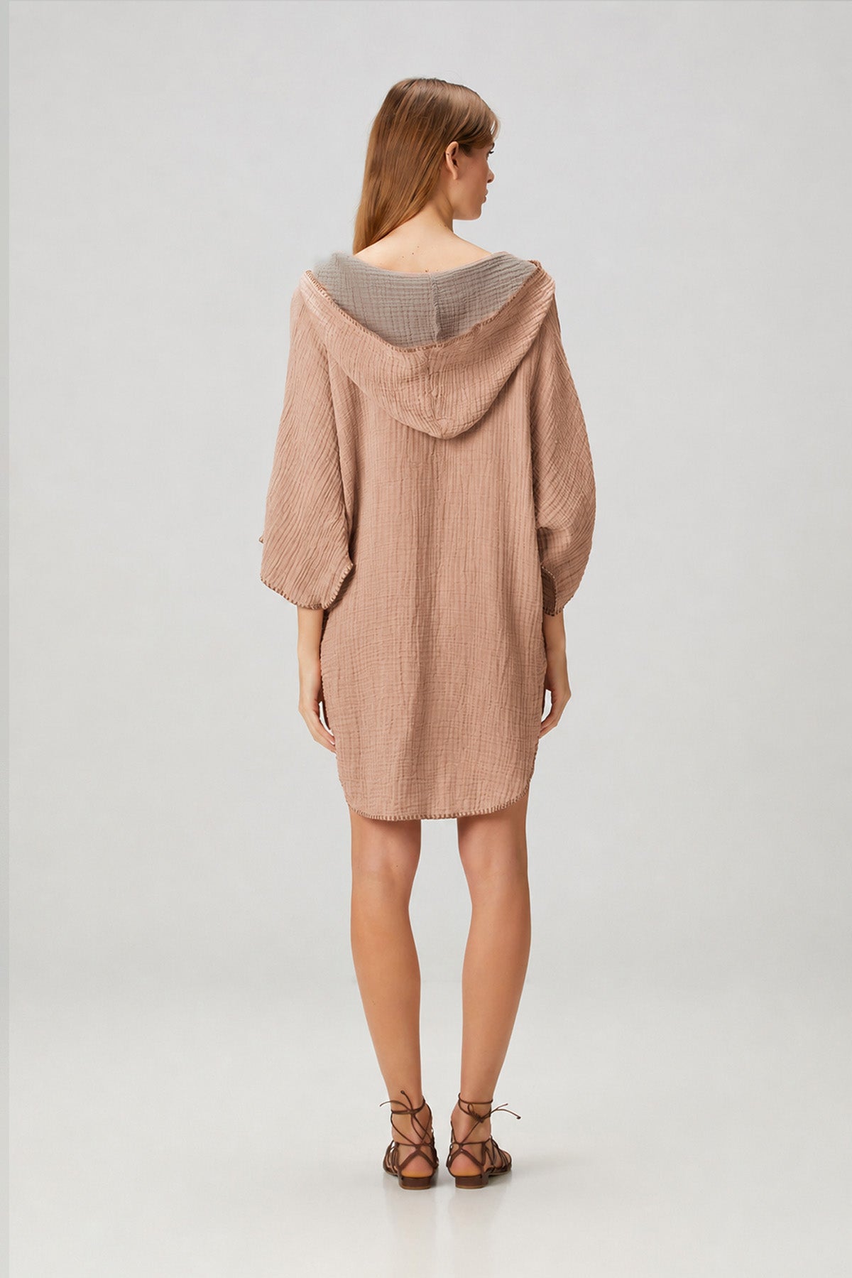 Cocoon Adult Poncho Tan