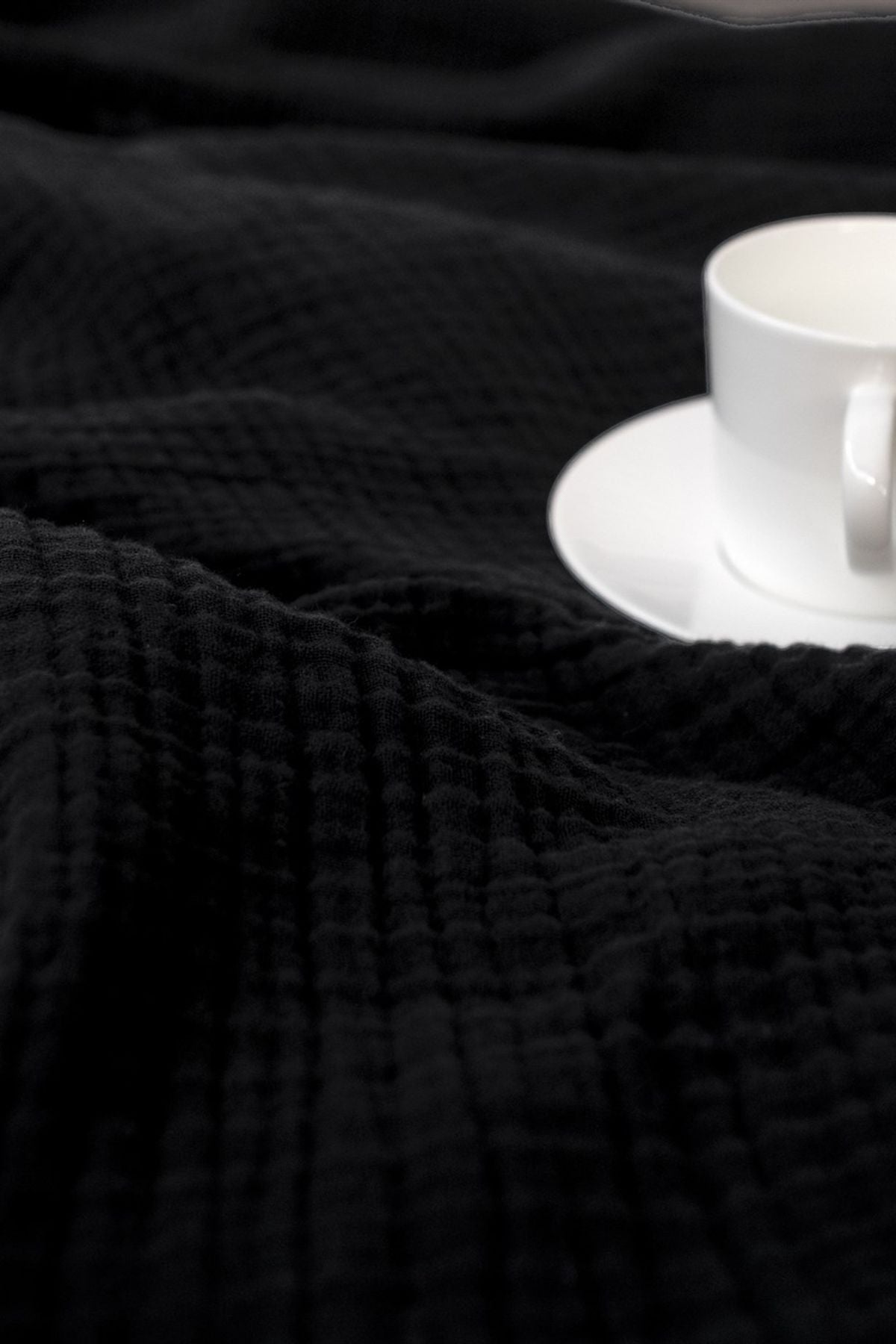 Cocoon Yatak Örtüsü Siyah