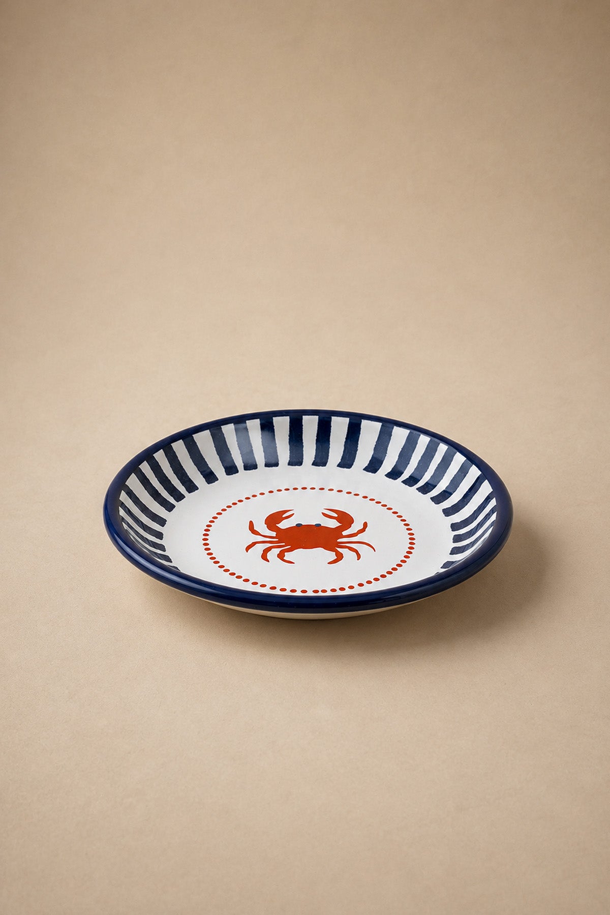 Crab Enamel Serving Plate 18 cm / 7 "