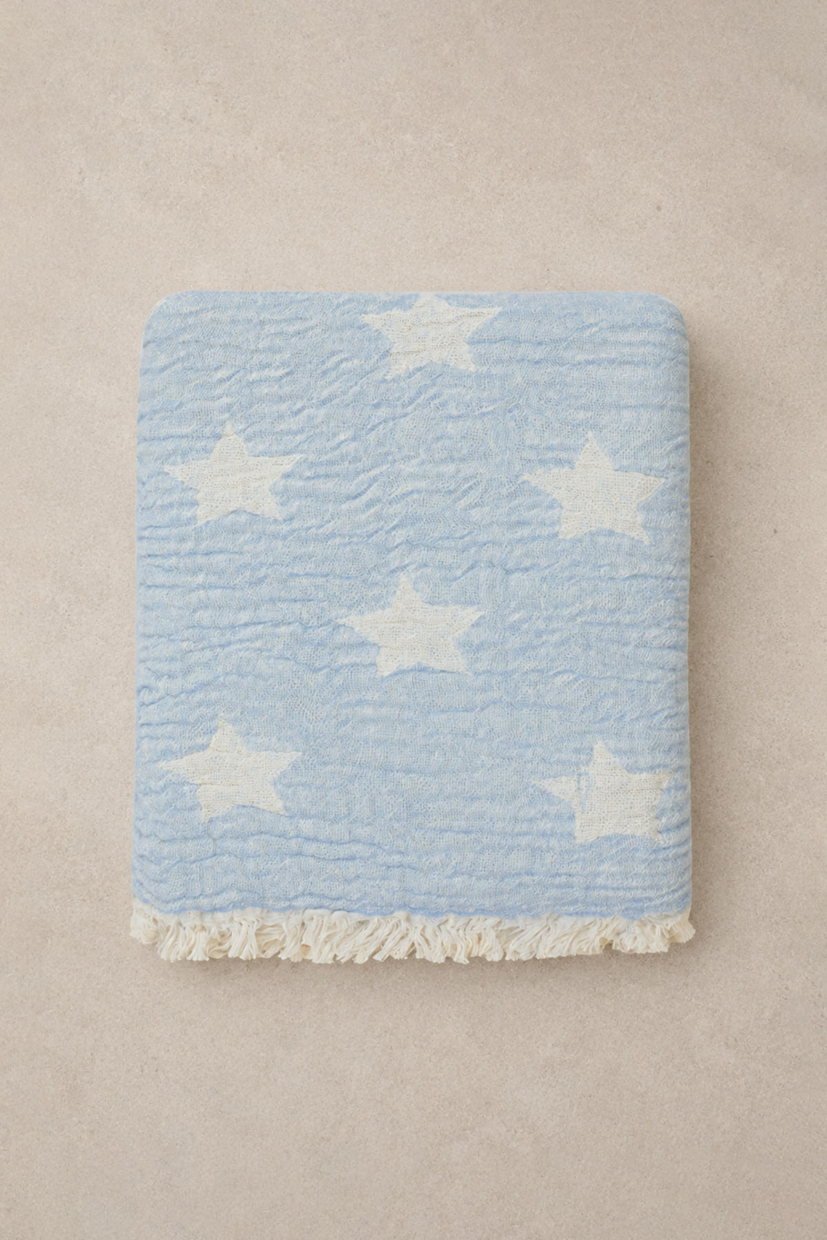 Cuddling Star Baby Blanket Blue
