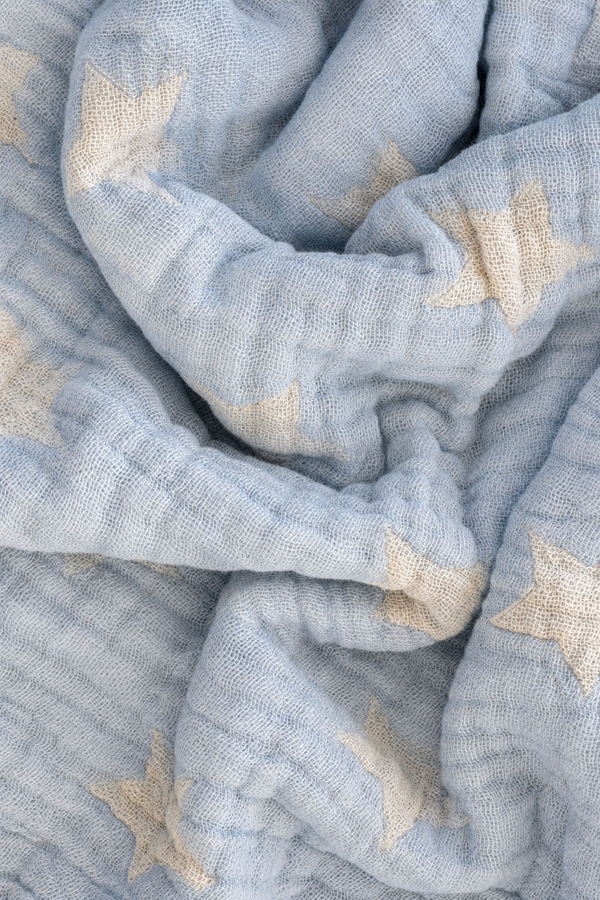 Cuddling Star Baby Blanket Blue