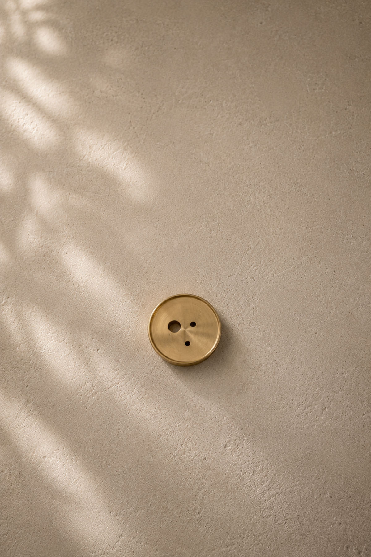 Cylindrical Brass Multi Incense Holder
