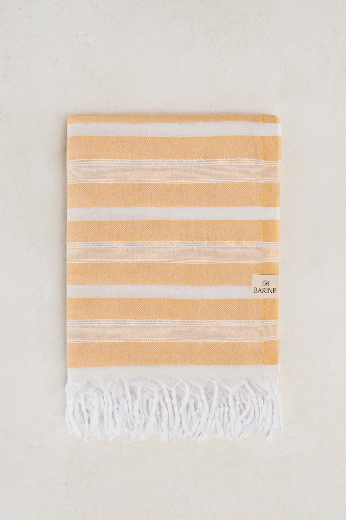Earth Pestemal Turkish Towel Yellow