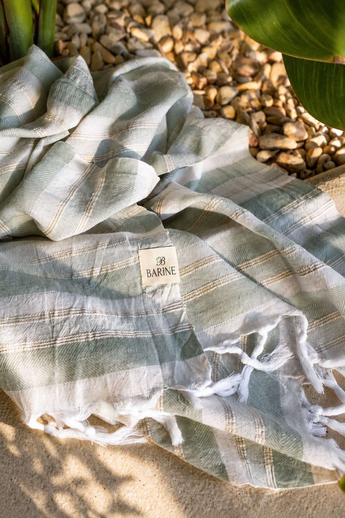 Earth Pestemal Turkish Towel Sage