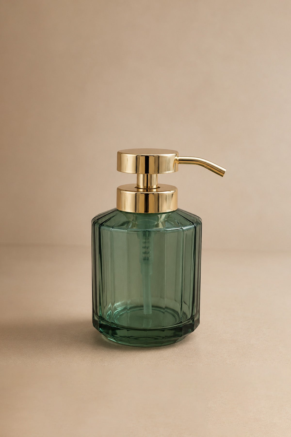 Emerald Glass Bathroom Set