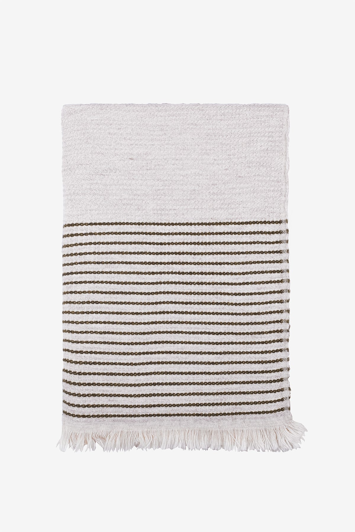 Fall Throw Beige/Green