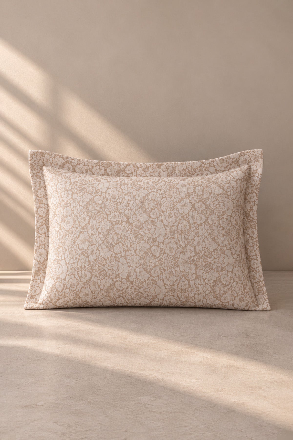 Floral Jacquard Bedspread and Sham Set
