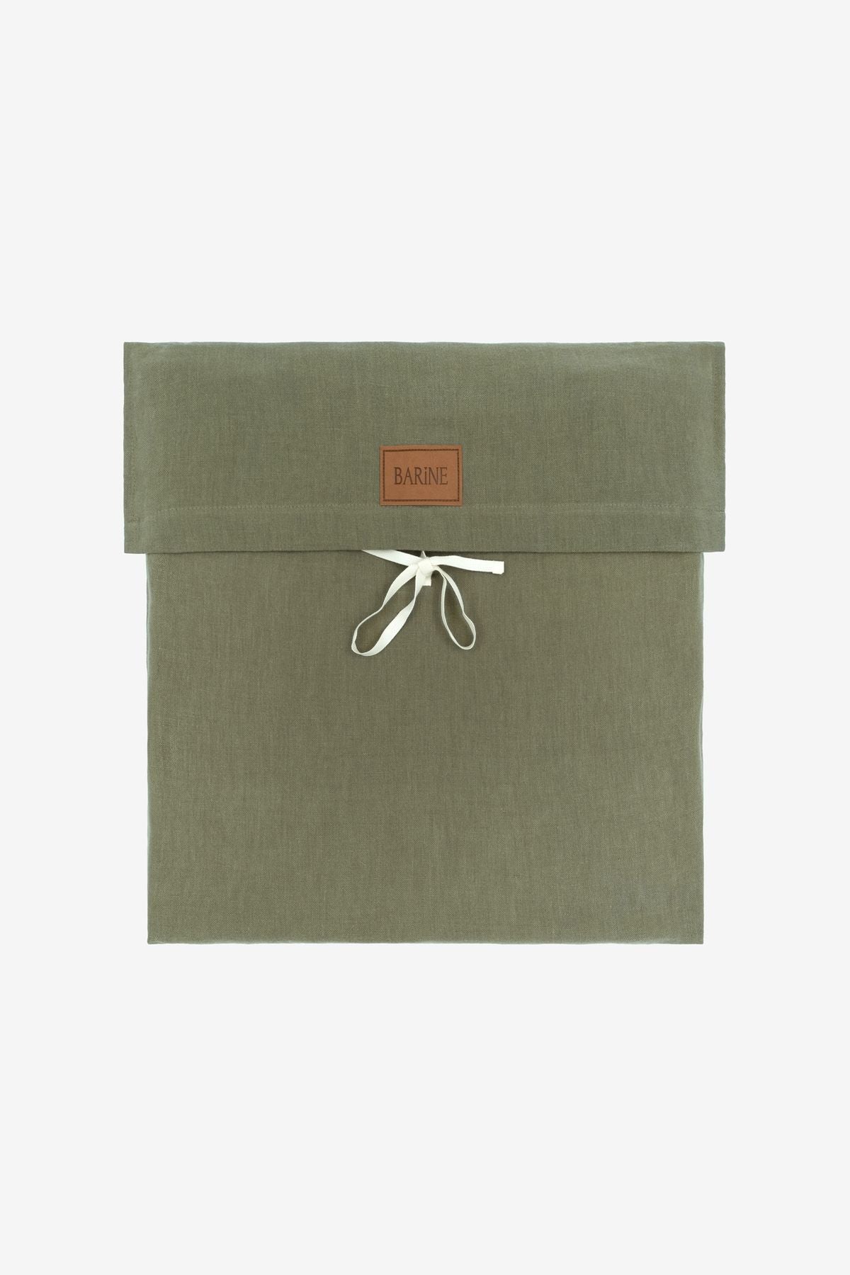 Frill Keten Nevresim Haki