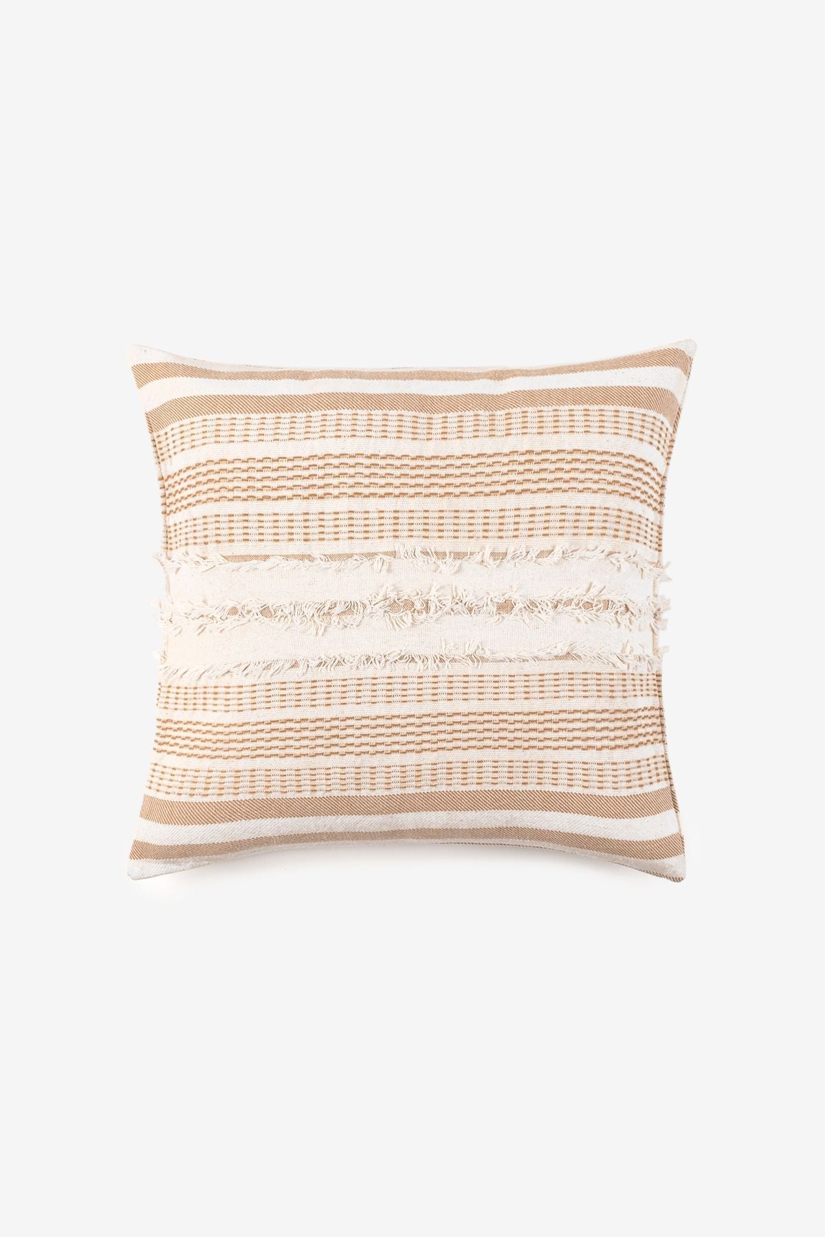 Fringe Kırlent Kılıfı Camel