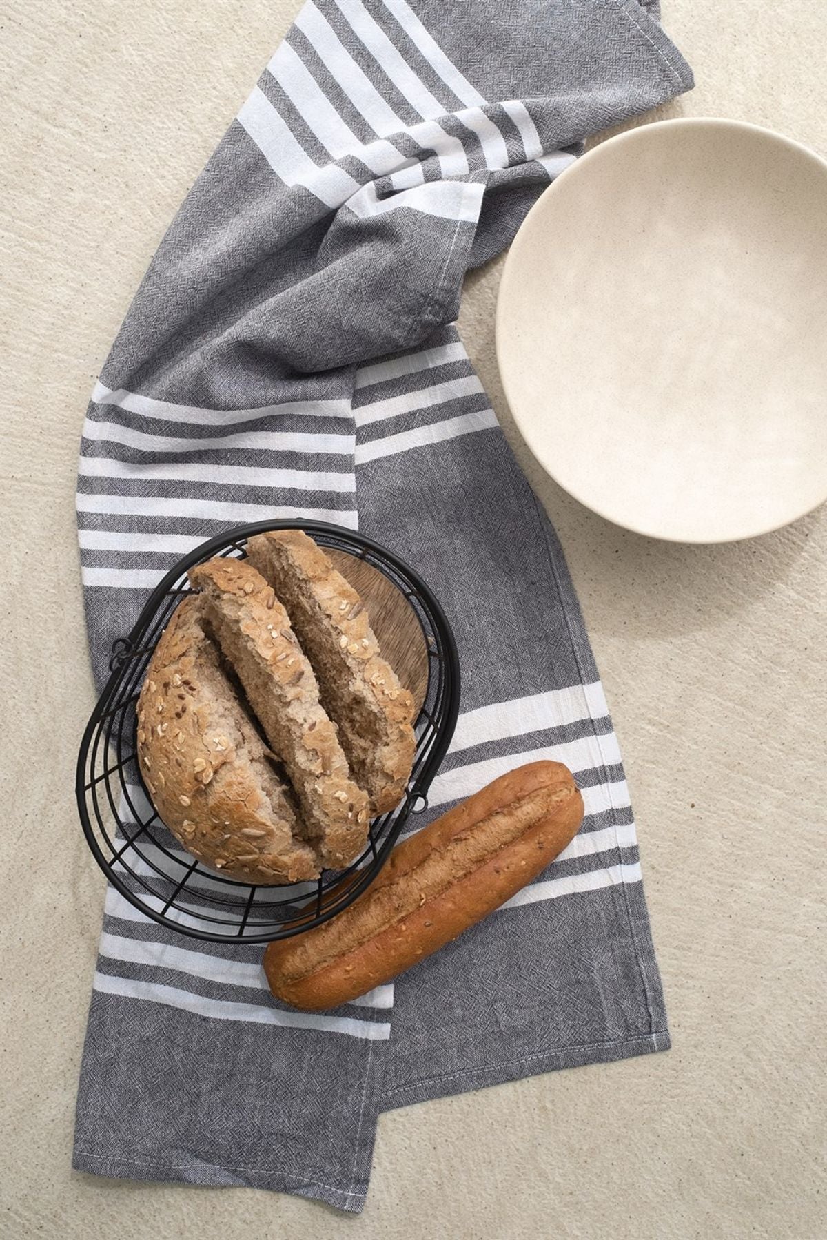 Gourmet Mutfak Havlusu 2'li Set Siyah