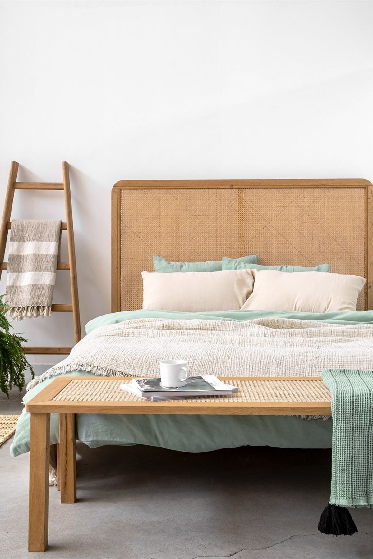 Haze 4 Kat Müslin Yatak Örtüsü Speckled