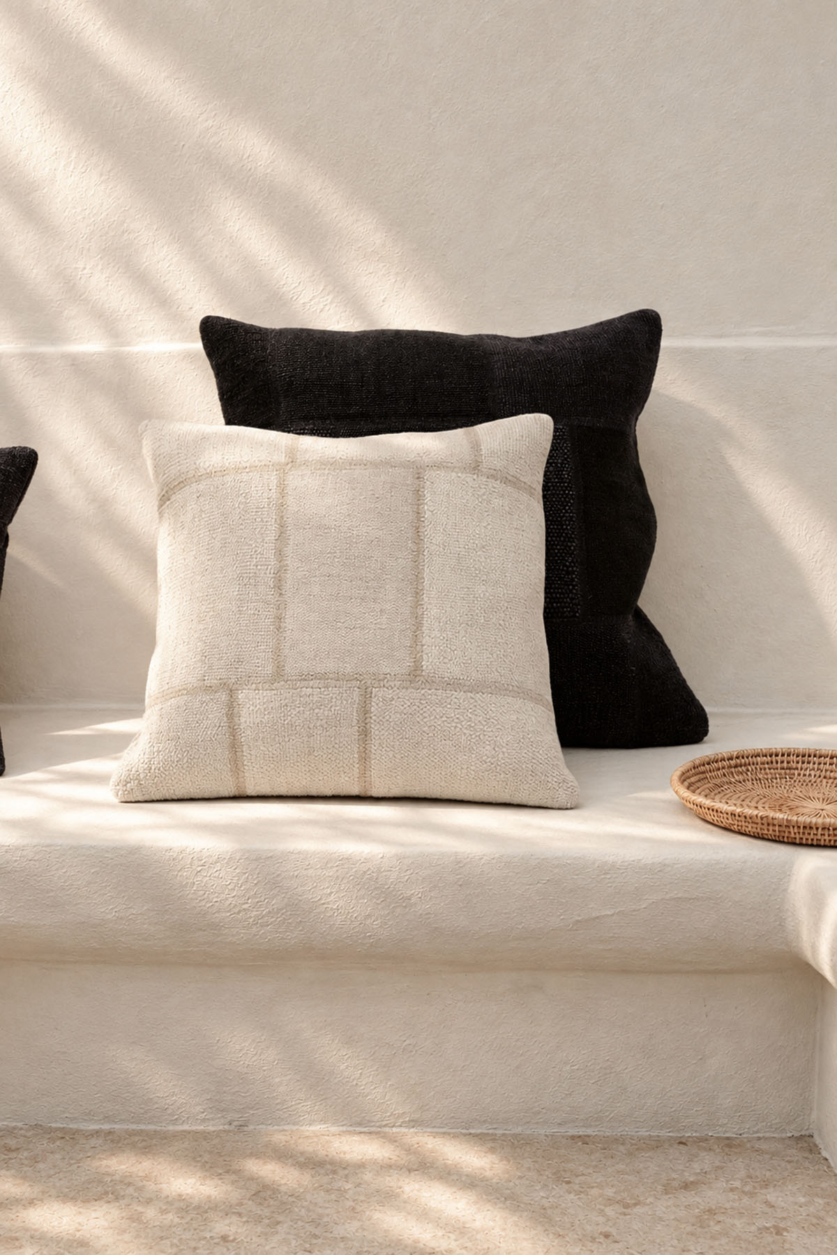 Hemp Cushion Cover Cream