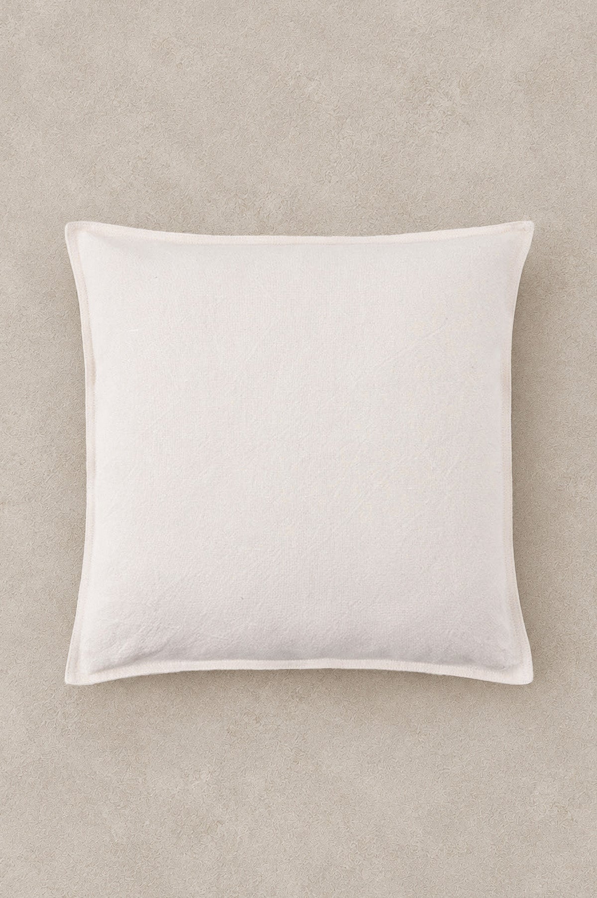 Linen Blend Cushion Cover Cream