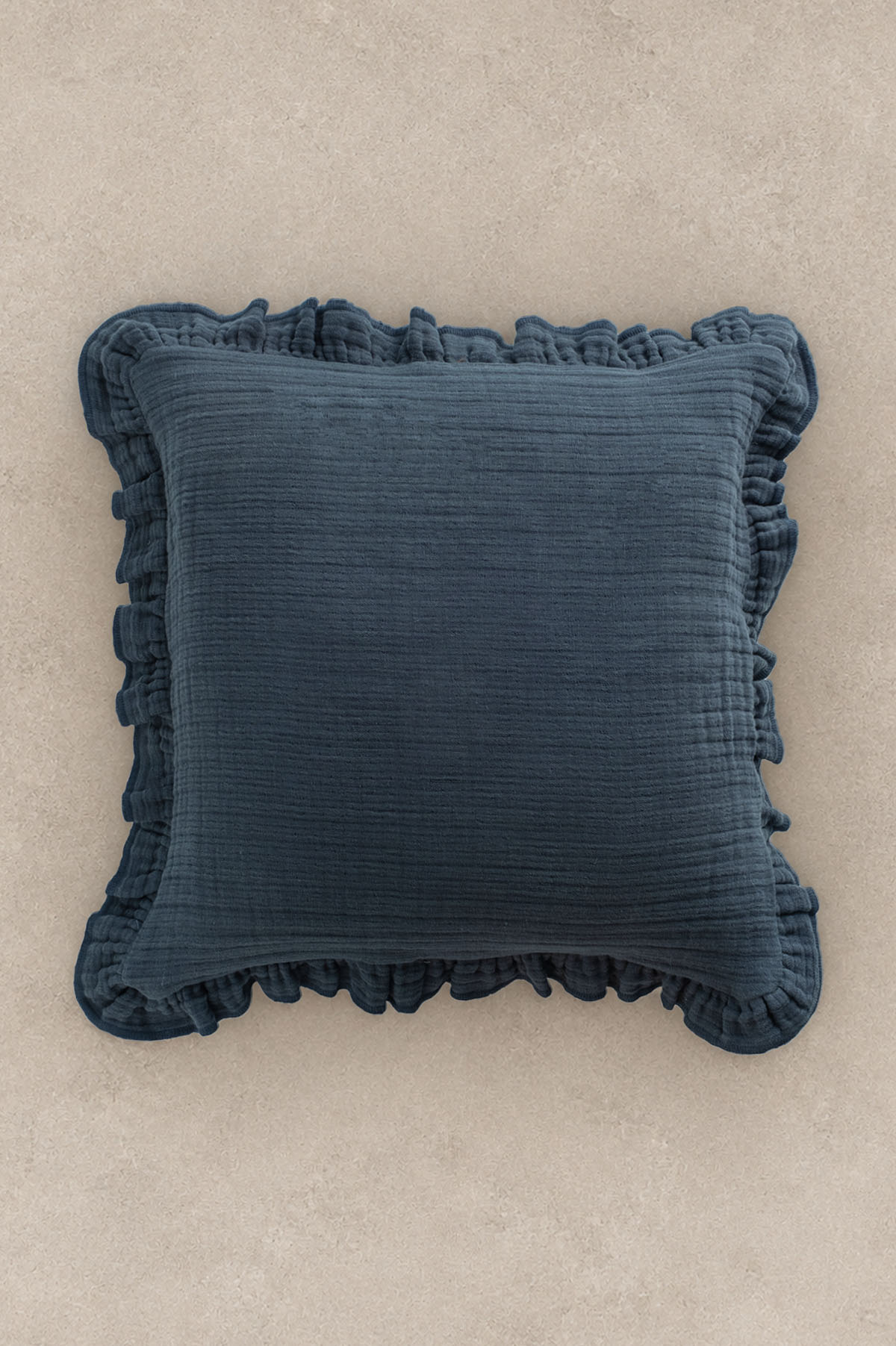 Linen Gauze Cushion Cover 45x45 Dusk