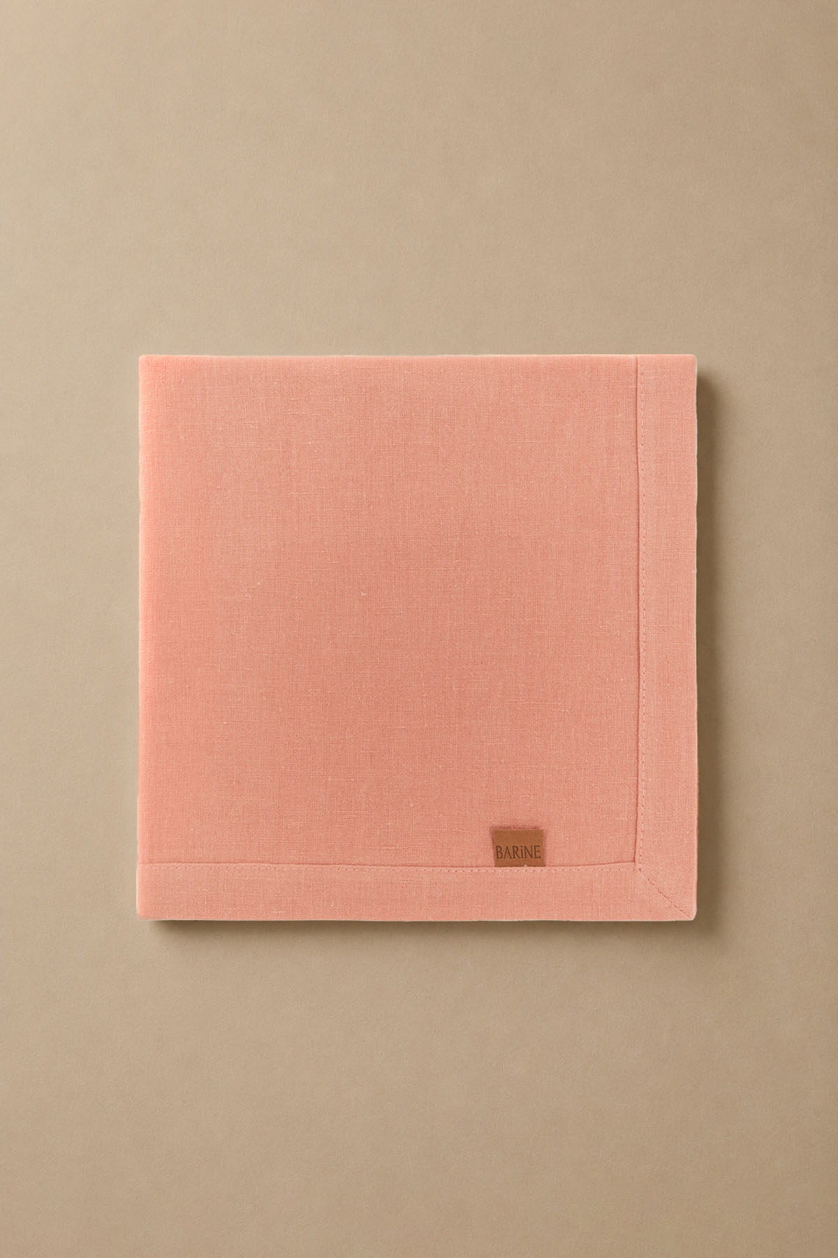 Linen Napkin Set Of 2 Shrimp