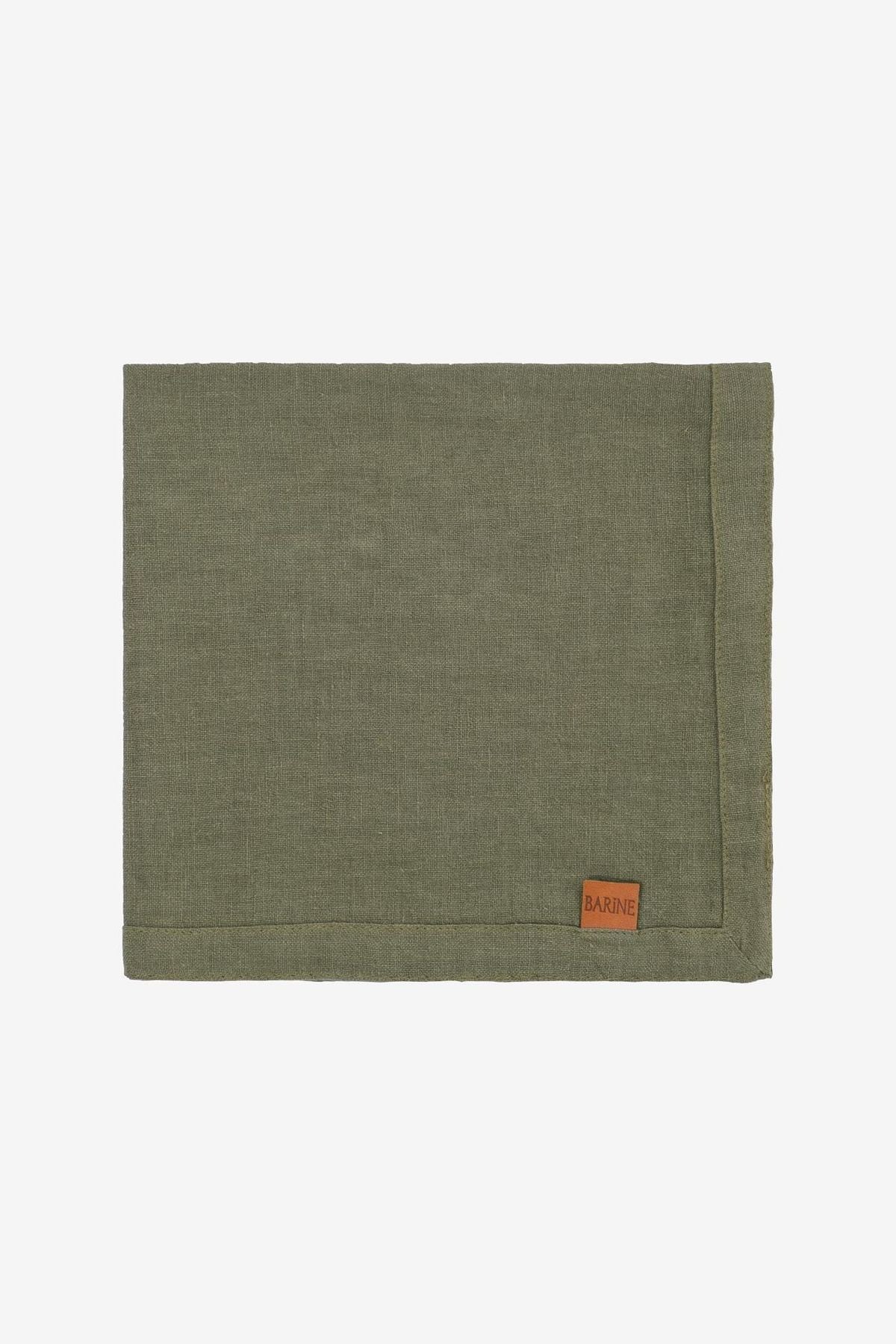 Linen 2'li Peçete Haki