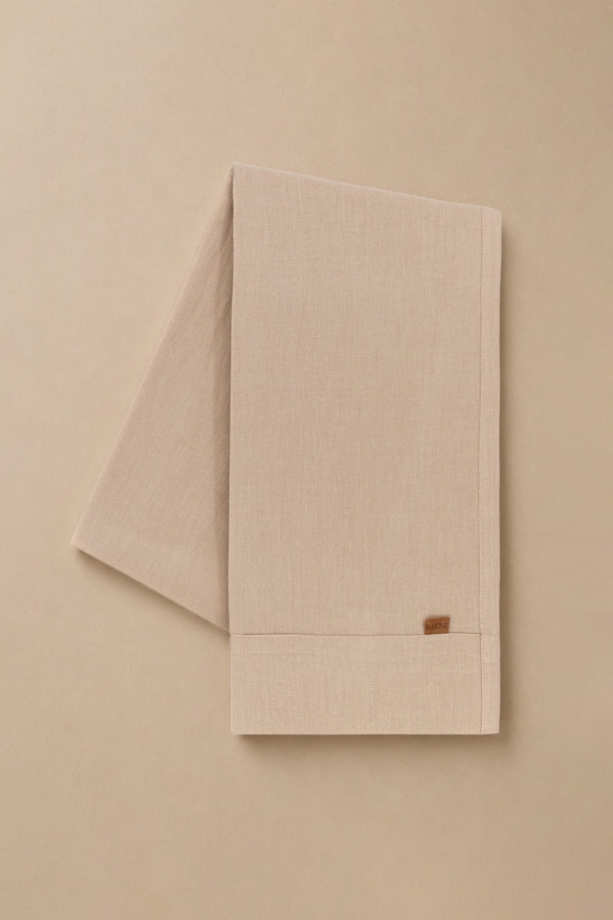 Linen Table Runner Beige
