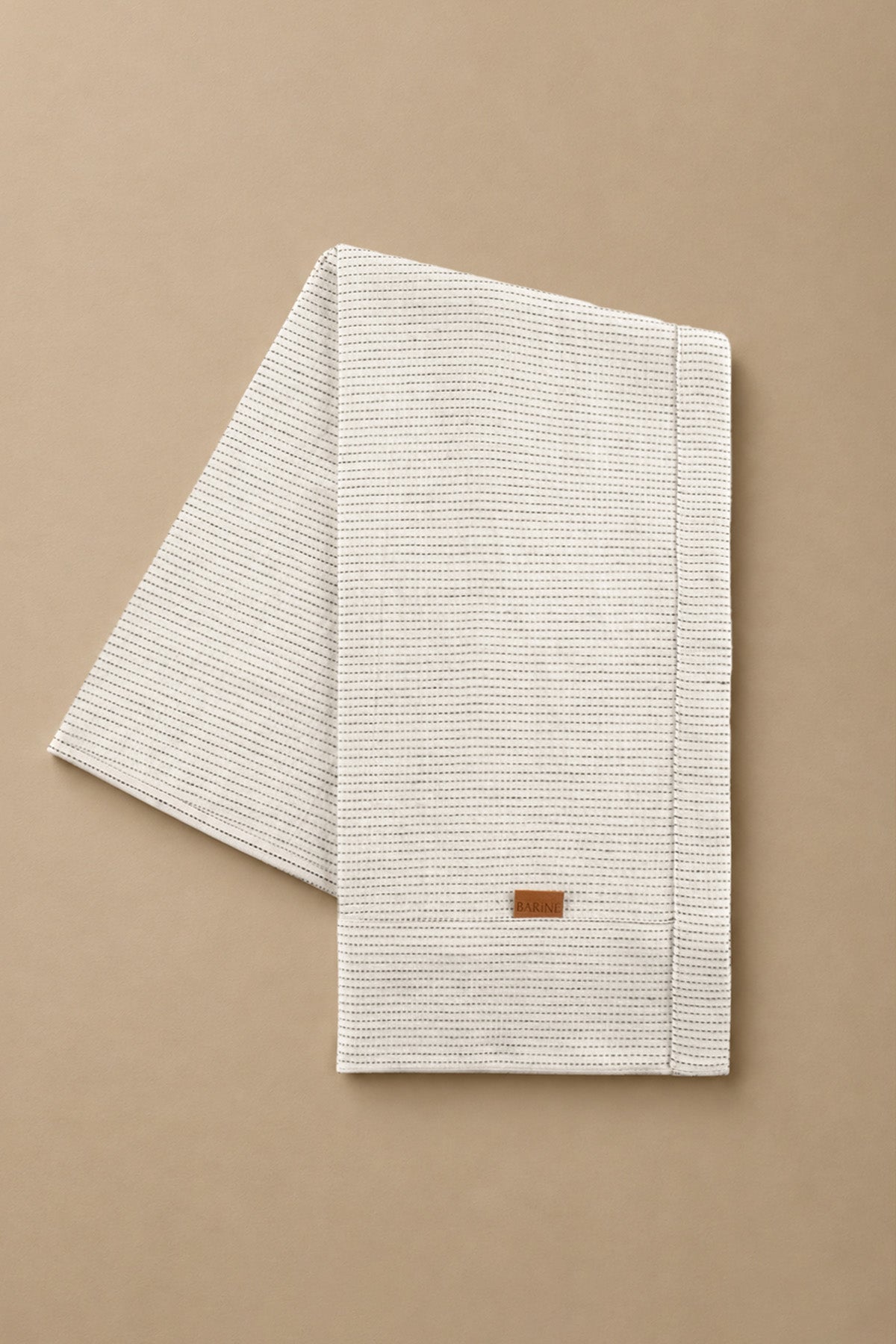 Linen Table Runner Off White