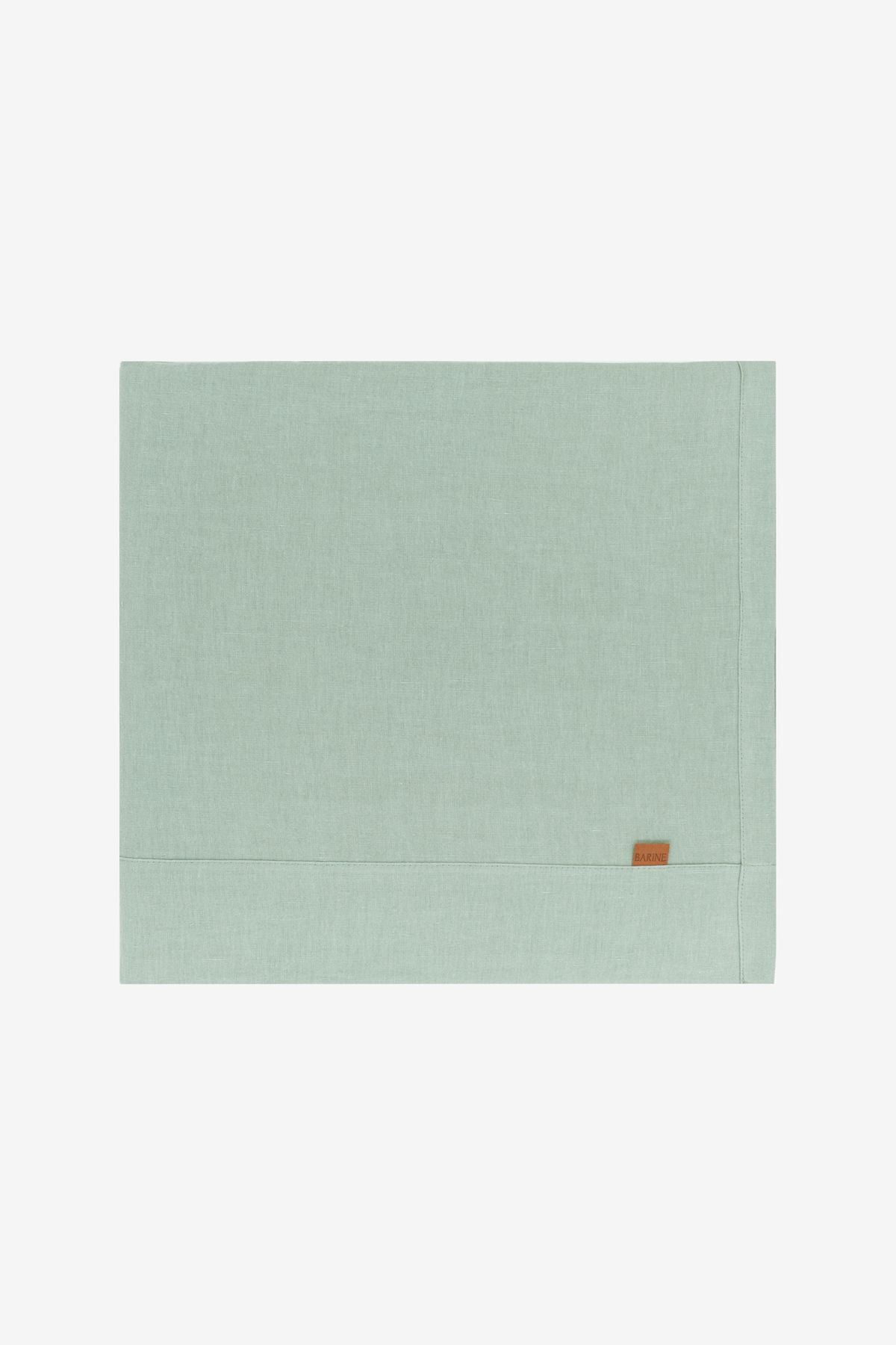 Linen Keten Masa Örtüsü Frosty Green