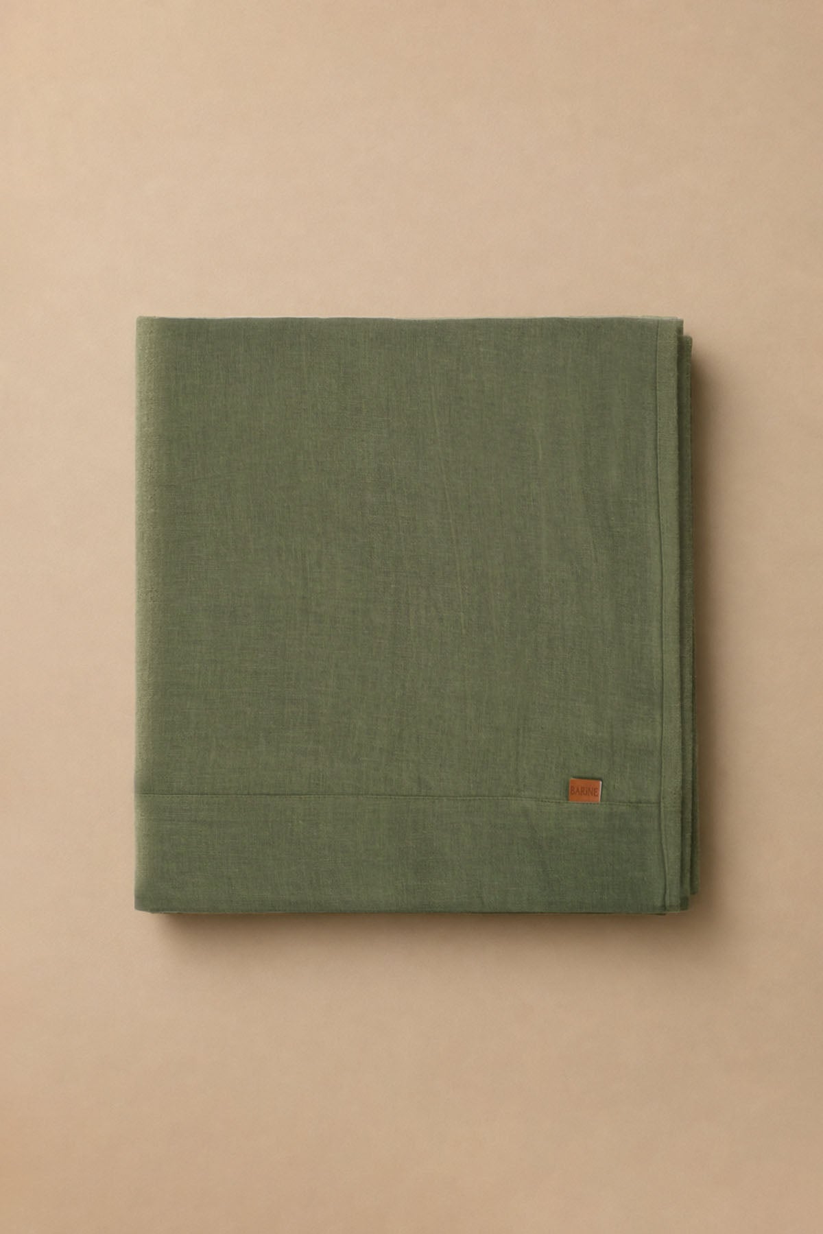 Linen Tablecloth Khaki