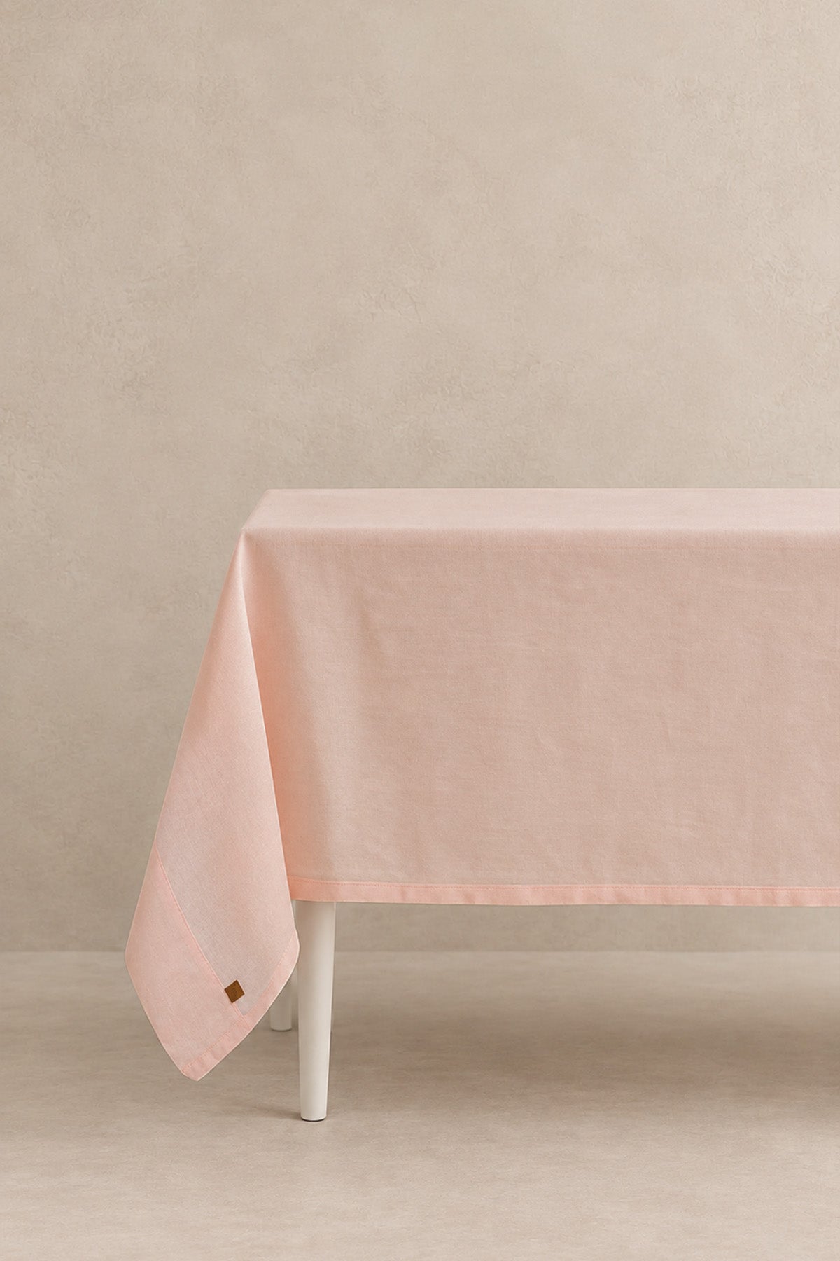 Linen Tablecloth Pink