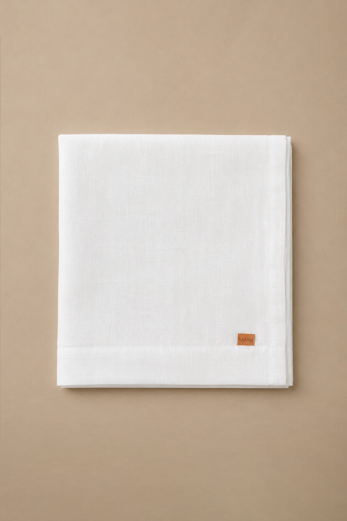 Linen Tablecloth White
