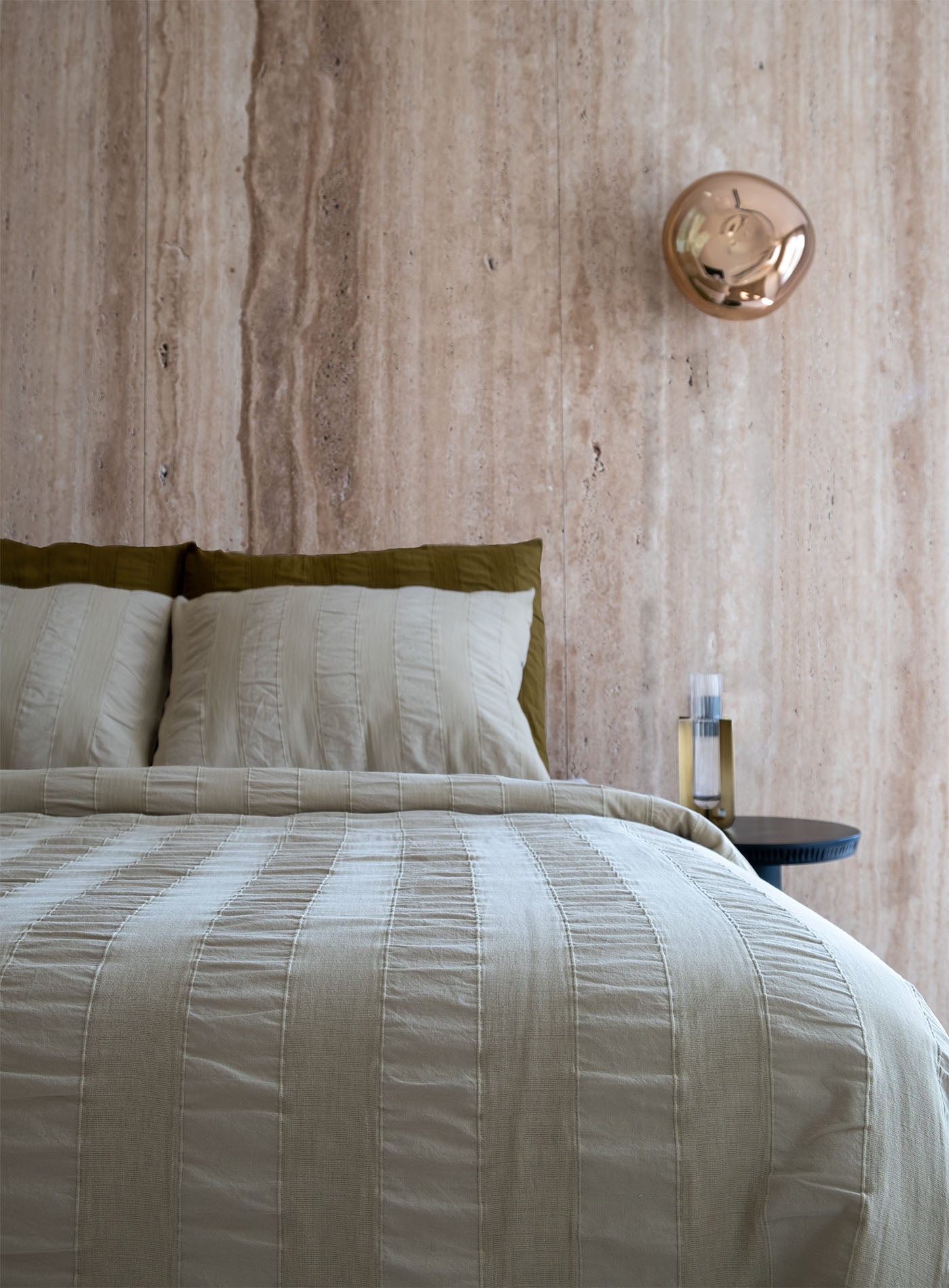 Luna Duvet Cover Sustained Grey