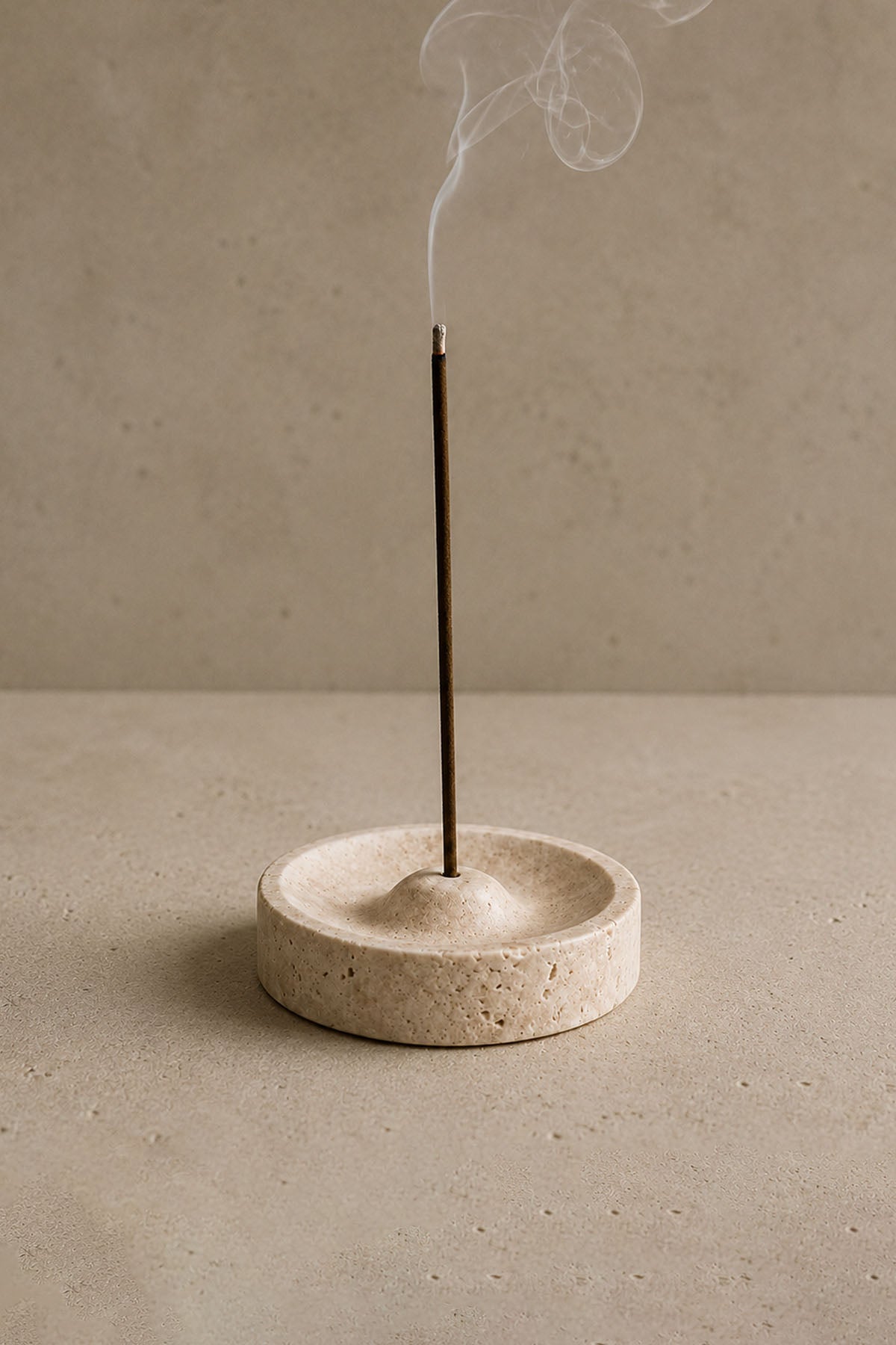 Marble Incense Holder Natural