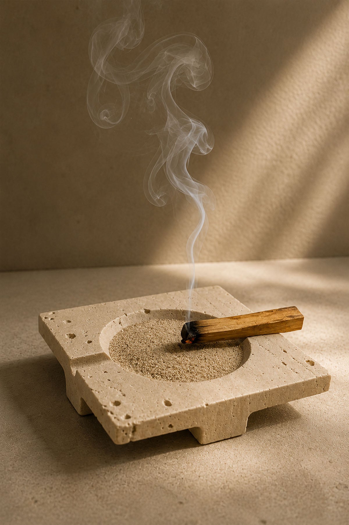 Marble Palo Santo Burner and Ashtray