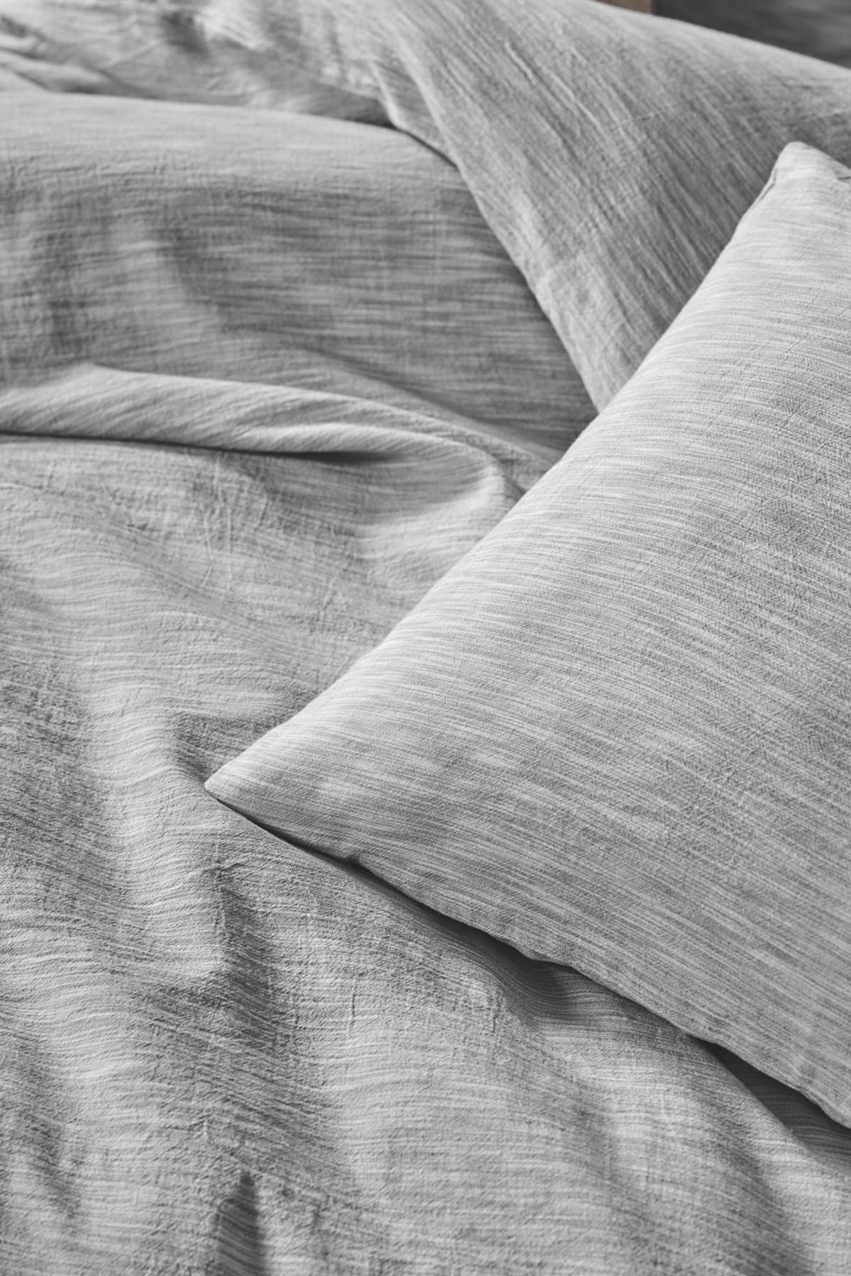 Marble Yastık Kılıfı 2'li Set Antrasit