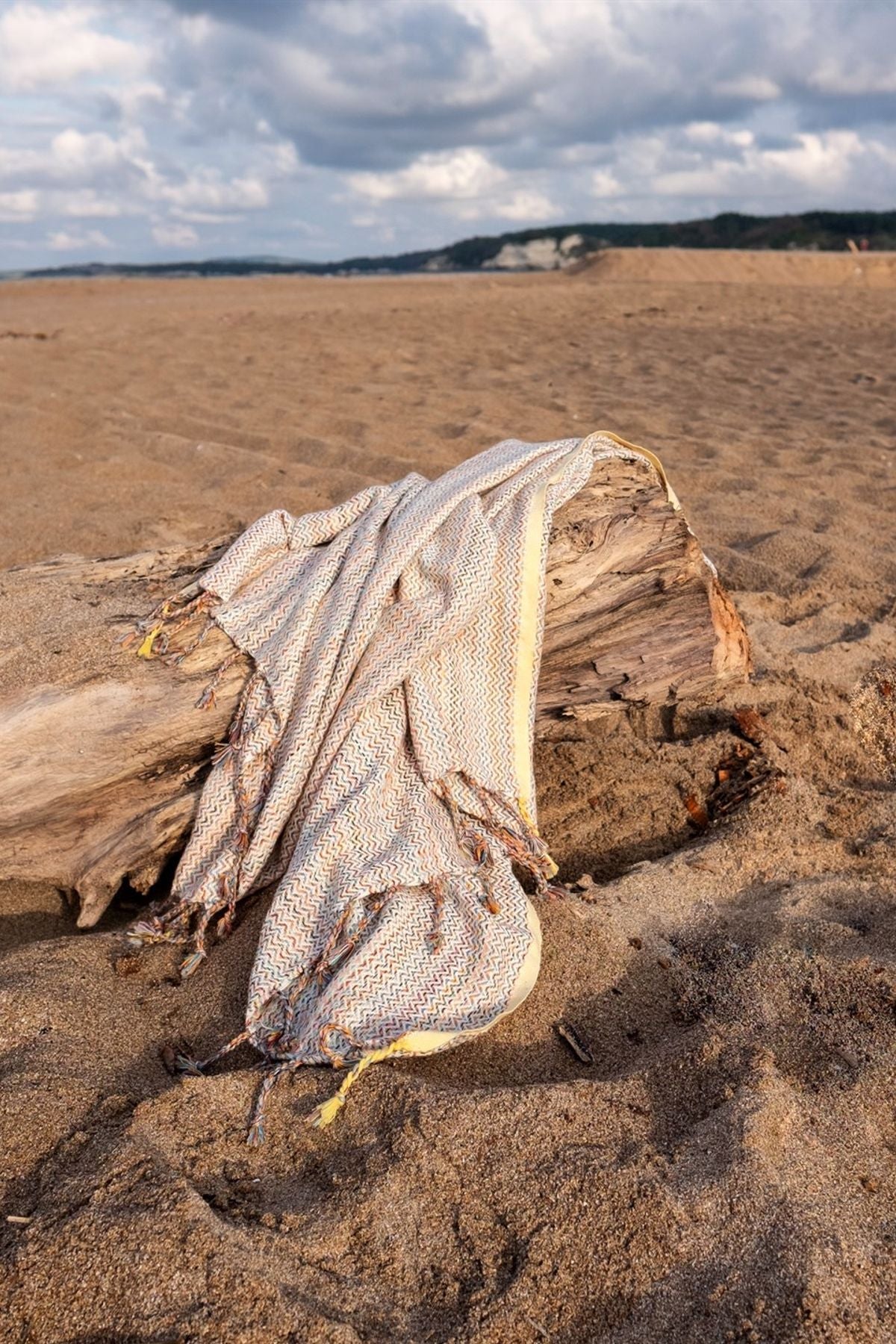 Meander Peştamal Ekru