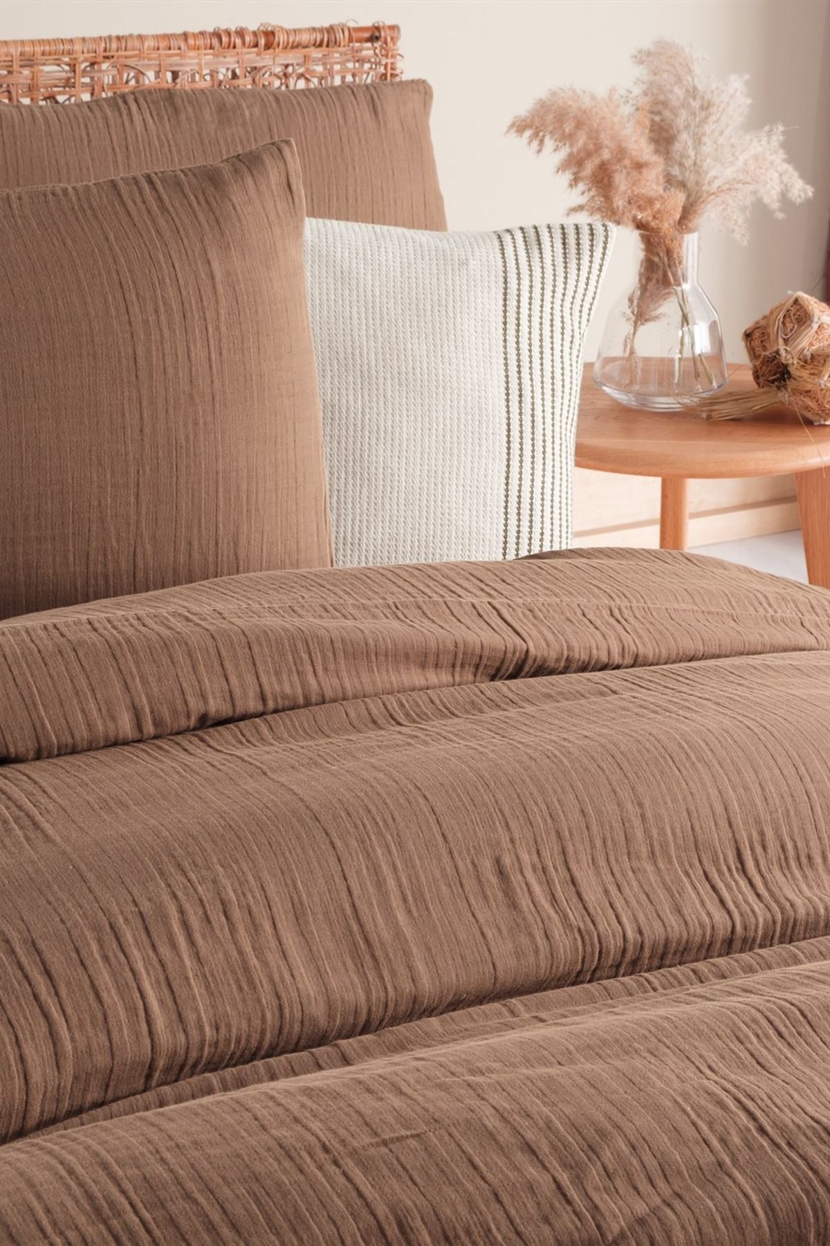 Meshur Keten Nevresim Bison